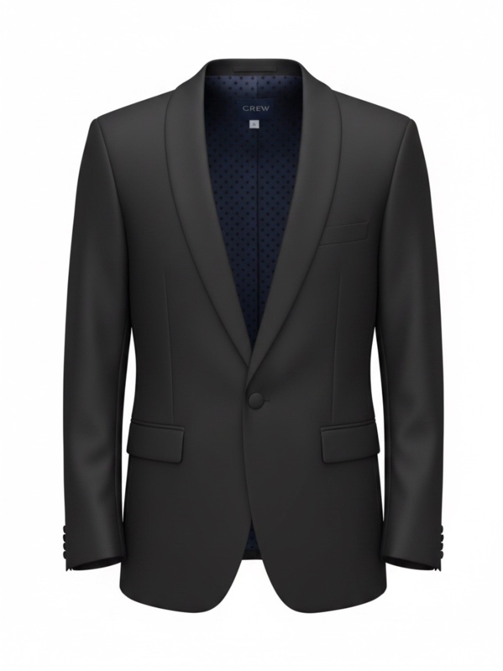J.Crew Women's Tuxedo Blazer in Black – Size 10